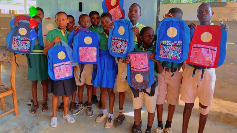 E-Zevis Donates Bags And Stationary Items to Etwereso AME Zion JHS